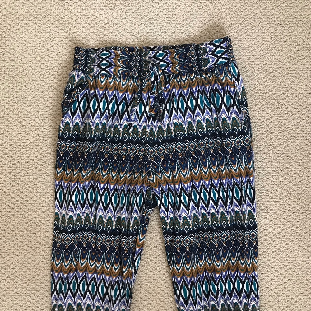 Printed Joggers